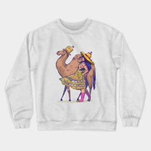 A hot but fun day Crewneck Sweatshirt